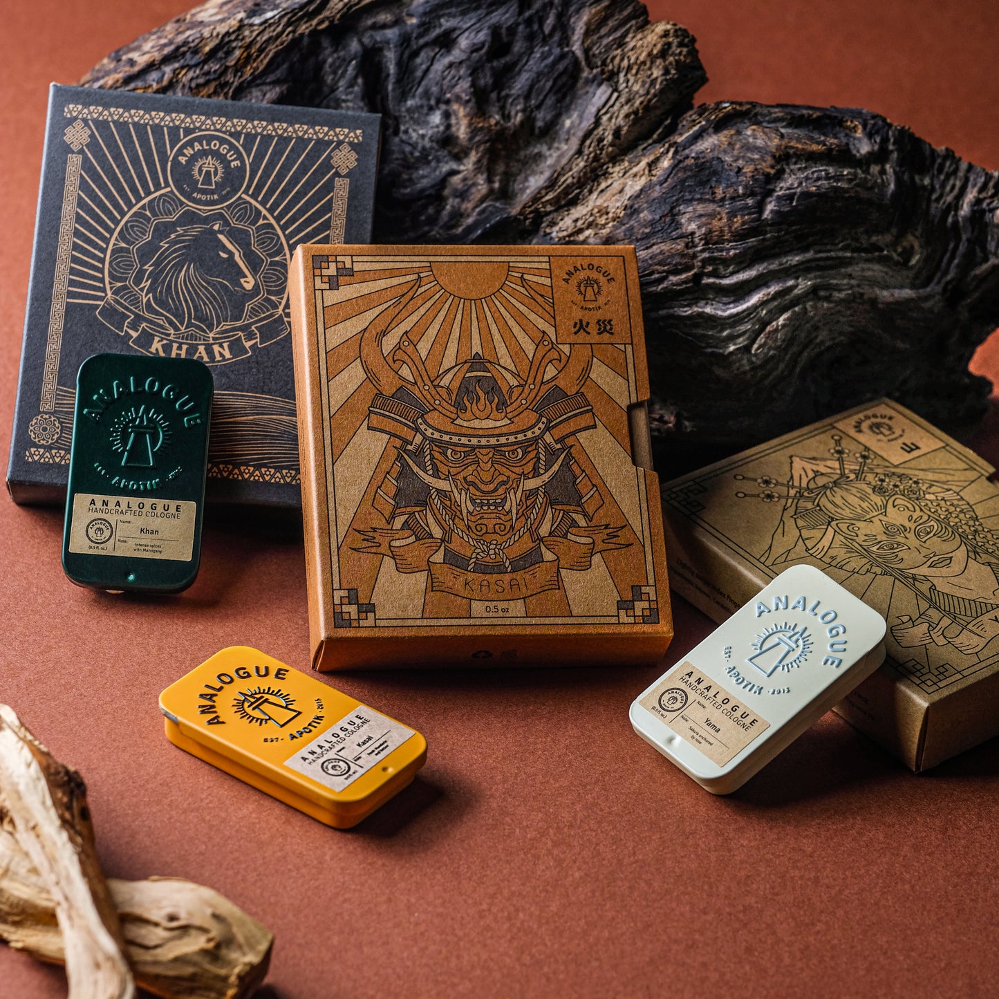 Pride of the Sun Solid Cologne Bundle