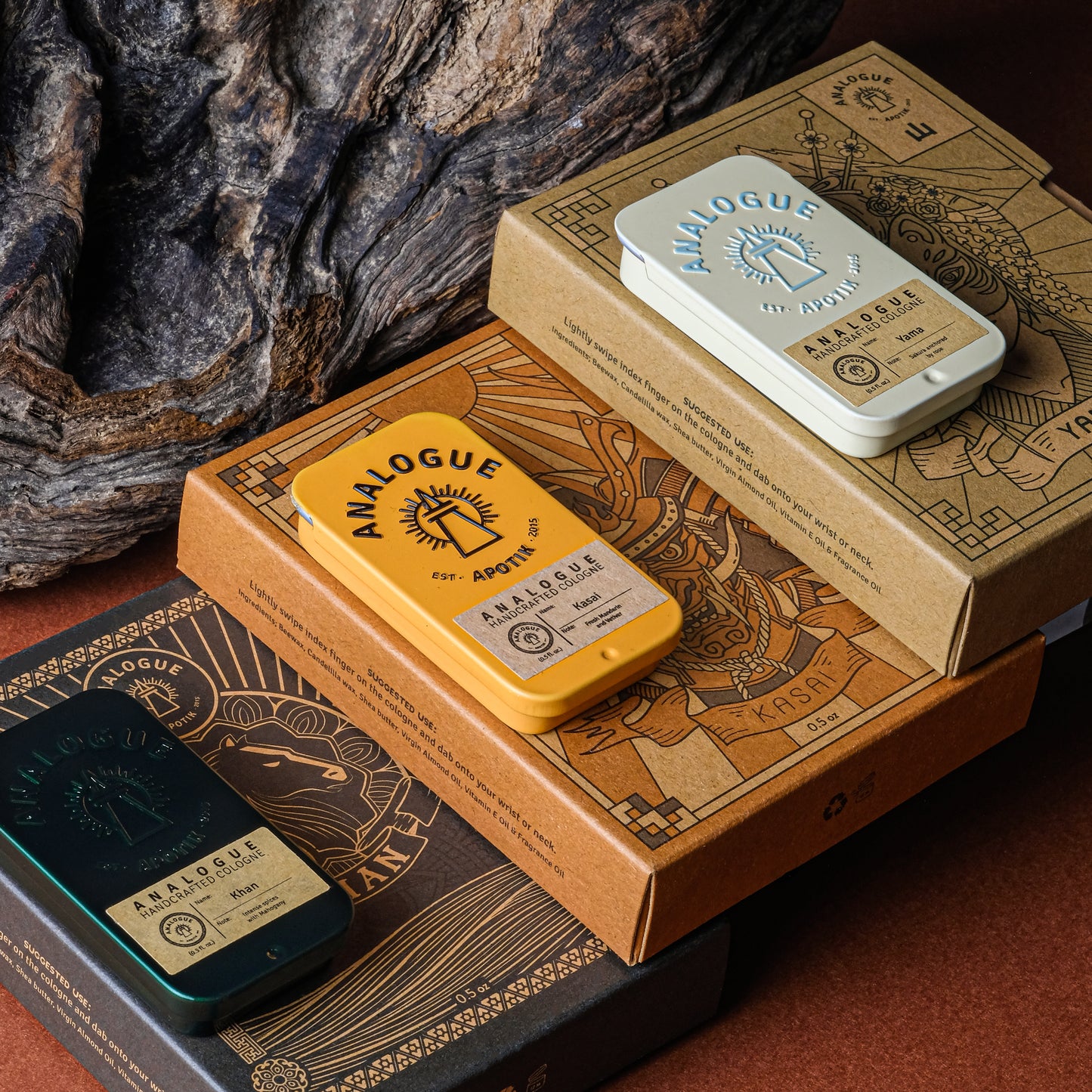Pride of the Sun Solid Cologne Bundle