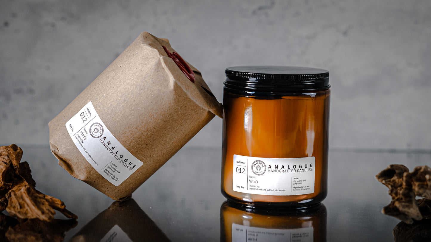Vito's Bee & Soy Wax Candle 7oz
