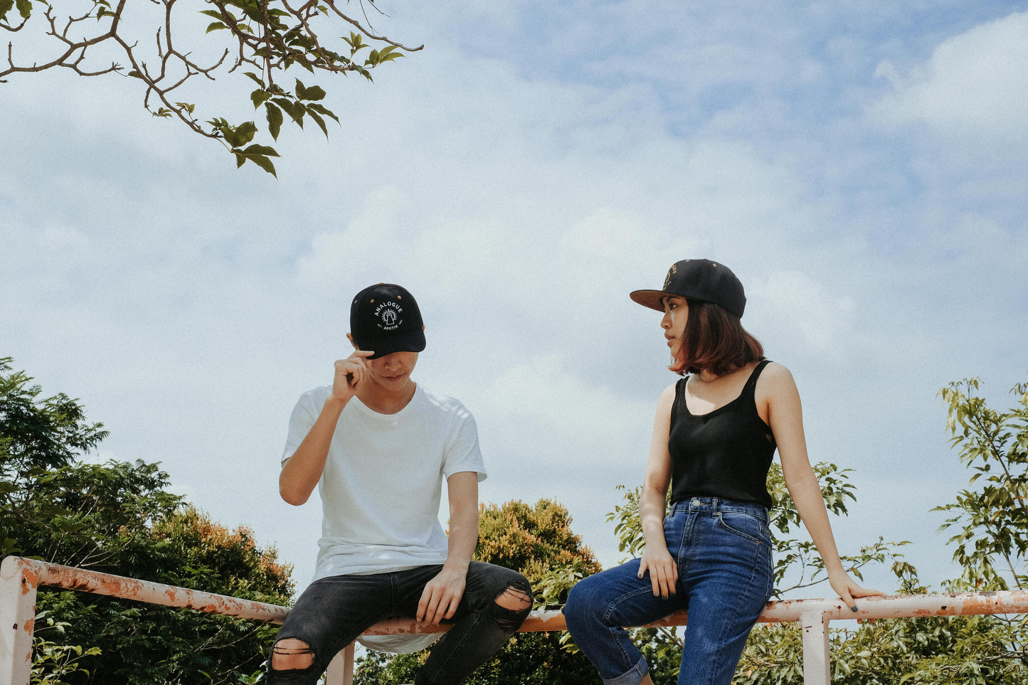 Analogue Snapback Caps