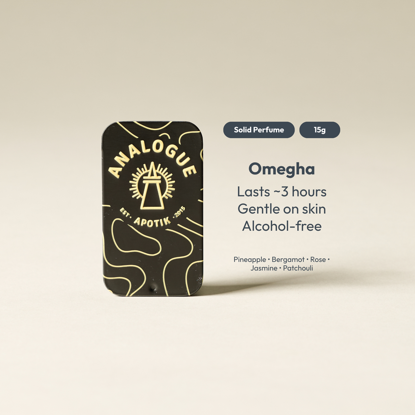 🎁 Omegha Solid Cologne (100% off)