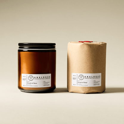 Breath of Deus Bee & Soy Wax Candle 7oz