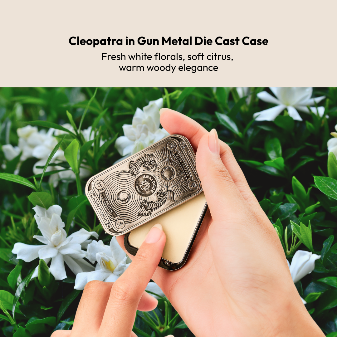 Solid Cologne Die Cast Case Gun Metal