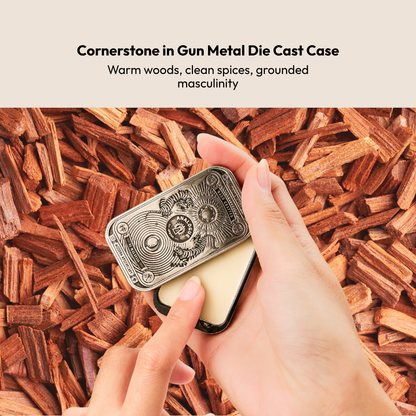 Solid Cologne Die Cast Case Copper