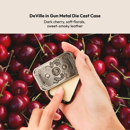 Solid Cologne Die Cast Case Gun Metal