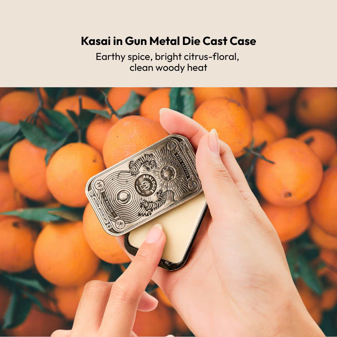 Solid Cologne Die Cast Case Gun Metal
