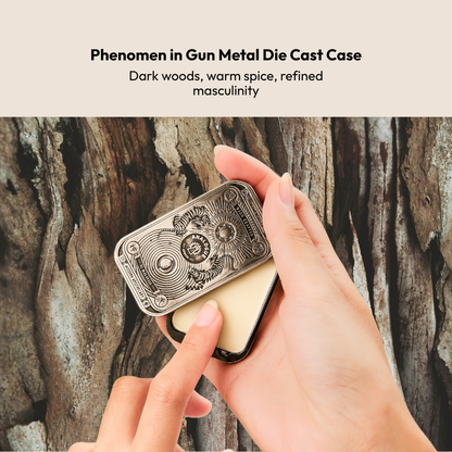 Solid Cologne Die Cast Case Gun Metal