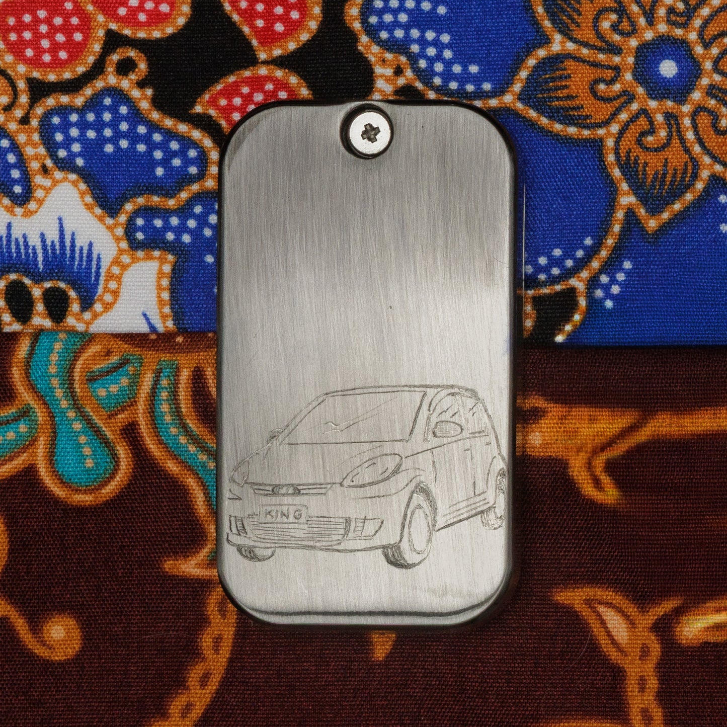 60 Myvi Merdeka die-cast case