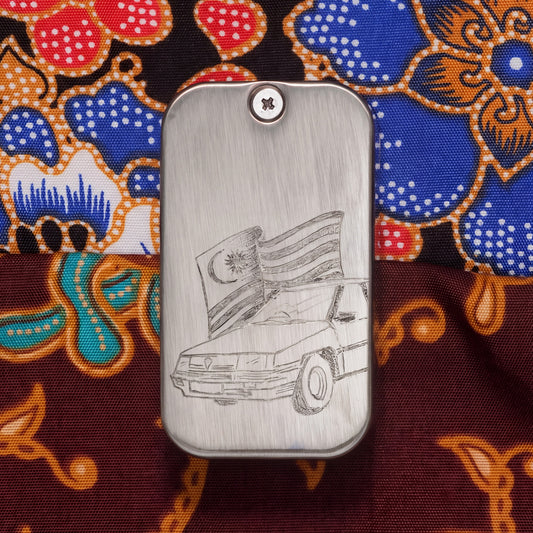 61 Saga Merdeka die-cast case