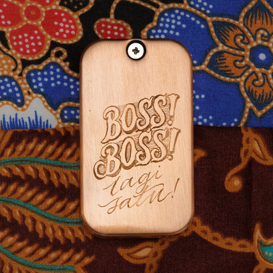 30 Boss! Boss! Lagi Satu! Merdeka die-cast case
